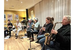 ACCU Fanfare oefent voor Super Sint Maarten