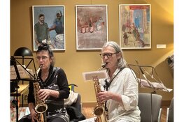 ACCU Fanfare oefent voor Super Sint Maarten