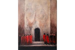 Oeuvre Expositie Veronica Vos van 28 november 2025 t/m 11 januari 2026 in de Kunstkerk aan de Herengracht 83 in Muiden