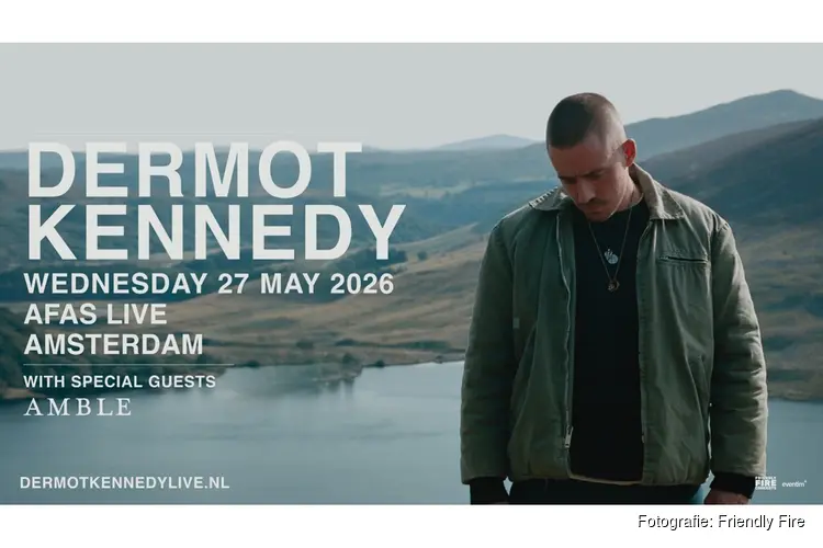Dermot Kennedy met nieuw album naar AFAS Live