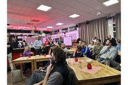 Veel belangstelling voor sportcafé Oost bij VVGA