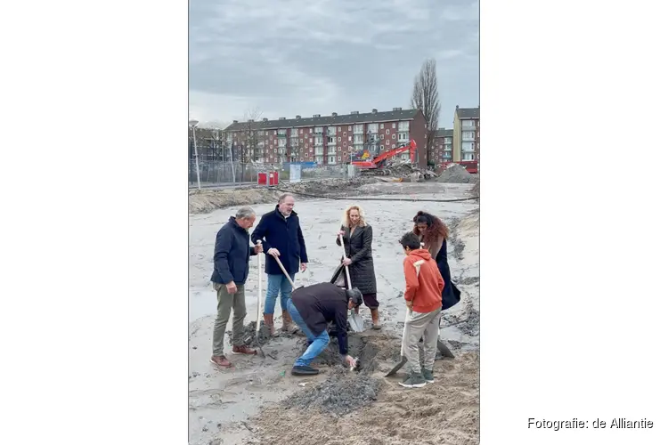 Start bouw fase 1 vernieuwing Nieuwenhuysenbuurt