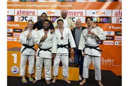 Viermaal brons voor judoka’s van TopJudo Amsterdam op NK judo