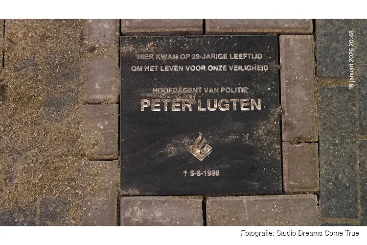 Gedenksteen na 40 jaar voor gedode agent…