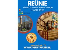 Grote reünie voor alle oud-leerlingen en (oud-)medewerkers van het Gerrit van der Veen College