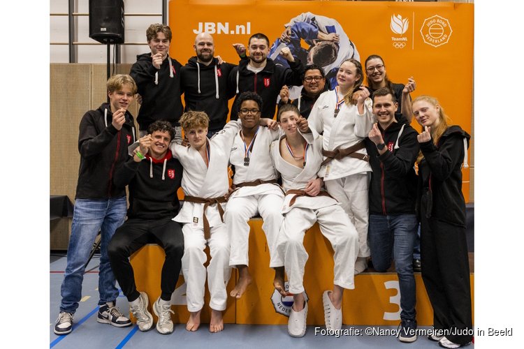 Drie gouden judokampioenen op NK-18 uit Amsterdam