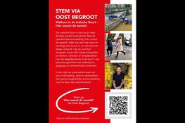 'Hier woont de wereld': foto-expo op het Javaplein vraagt om stemmen