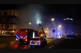 Flinke brand in winkelpand Maasstraat