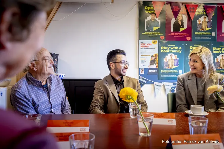 Werkbezoek Koningin Máxima vergroot aandacht voor opvang nieuwkomers - Takecarebnb zoekt nieuwe gastgezinnen