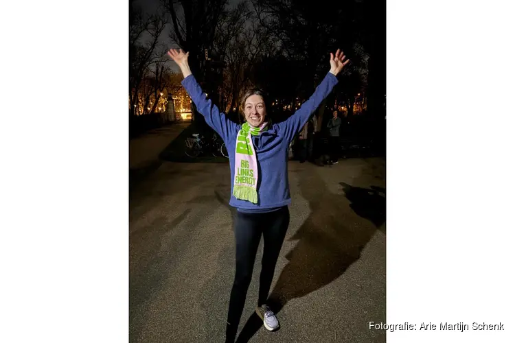 Vrouwenrun van GroenLinks brengt tientallen deelnemers samen in Flevopark