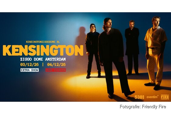 Kensington kondigt extra show aan in de Ziggo Dome