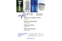 4Arts Weesp 2026: De jaarlijkse Paasexpositie in Synagoge Weesp