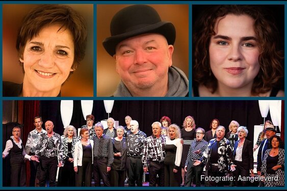 Martine van Os gastsolist bij ZING6! In het café chantant