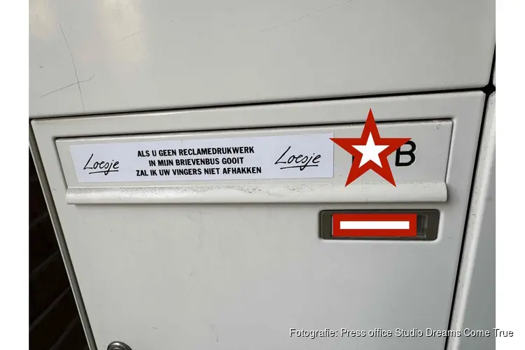 Campagne met flyers levert bijzondere beelden op!