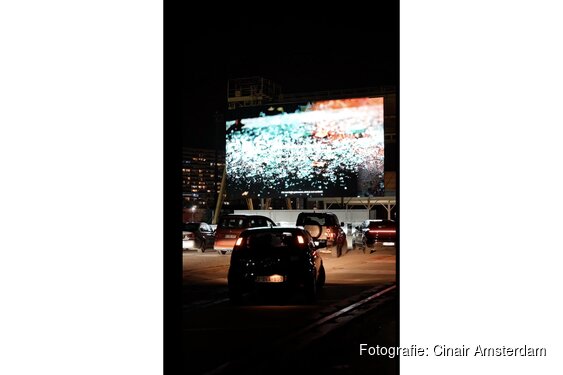 Cinair Amsterdam lanceert spectaculaire Drive-in Bioscoopervaring