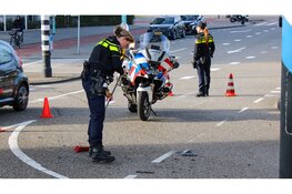 Motorrijder gewond bij aanrijding op Radarweg