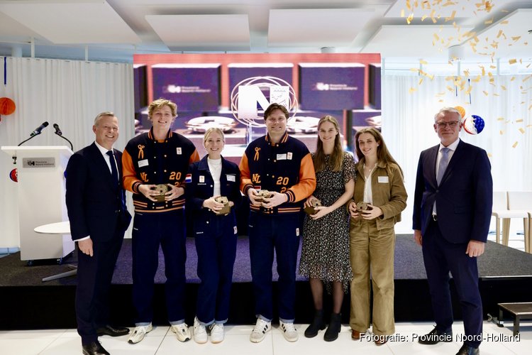 Noord-Holland investeert in sporttalent en huldigt Olympiërs