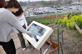 Luisteren naar planten op het dak van NEMO Science Museum