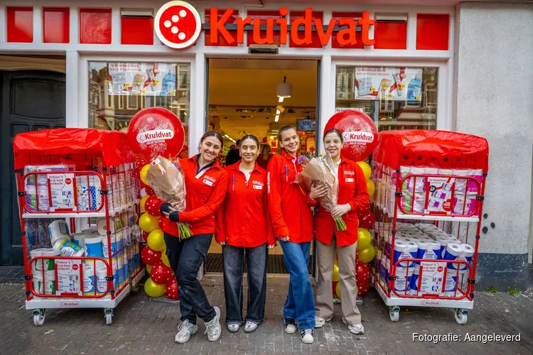 Kruidvat breidt uit in Amsterdam Oud-West met een nieuwe winkel aan de Eerste Constantijn Huygensstraat