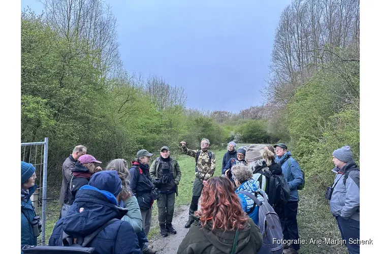 Vogelwerkgroep Amsterdam verkent het Schinkelbos