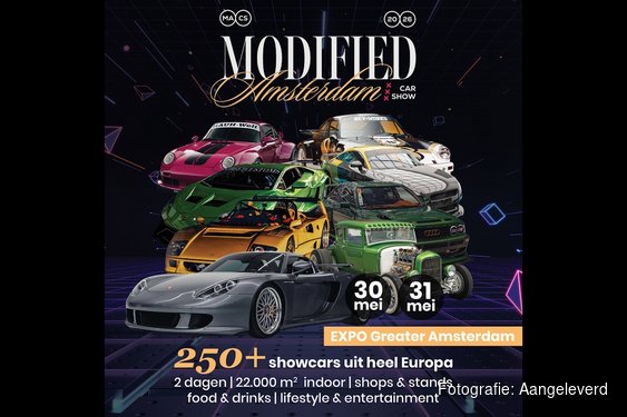 Modified Amsterdam Car Show brengt ultiem autospektakel!