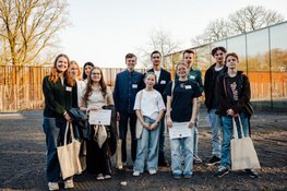 Milan (16) uit Den Dolder is de Jonge Spreker tijdens Nationale Herdenking op de Dam