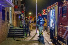 Brand in appartement Amsterdam geblust, bewoners niet thuis