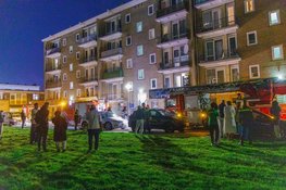 Brand in appartement Amsterdam geblust, bewoners niet thuis