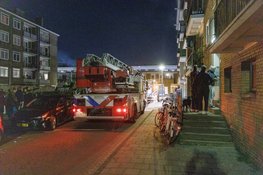 Brand in appartement Amsterdam geblust, bewoners niet thuis
