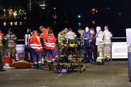 Grote zoekactie op het IJ na melding van persoon te water