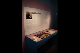 Minitentoonstelling ter ere van Eva Geiringer (1929-2026) in het Verzetsmuseum
