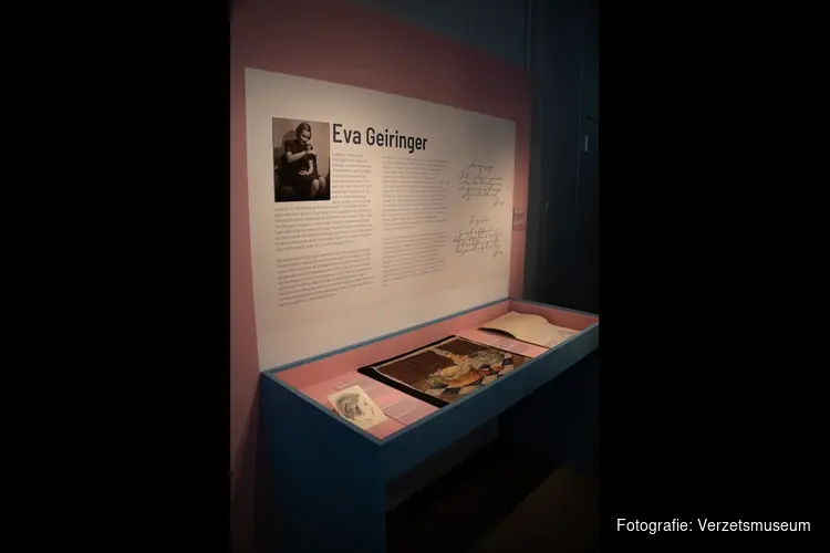 Minitentoonstelling ter ere van Eva Geiringer (1929-2026) in het Verzetsmuseum