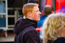 Grote hulpdienstenoefening in flatgebouw Amsterdam oogt levensecht