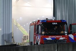 Pand vol rook na brand in scheidingsinstallatie van afvalbedrijf