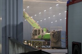 Pand vol rook na brand in scheidingsinstallatie van afvalbedrijf