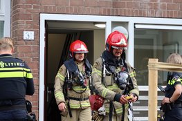 Woningen gecontroleerd na brand in woning Amsterdam