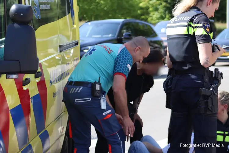 Ongeval op kruising Tussen Meer met Hoekenes in Amsterdam-West