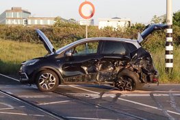 Ernstig ongeval met drie auto's op afrit A10
