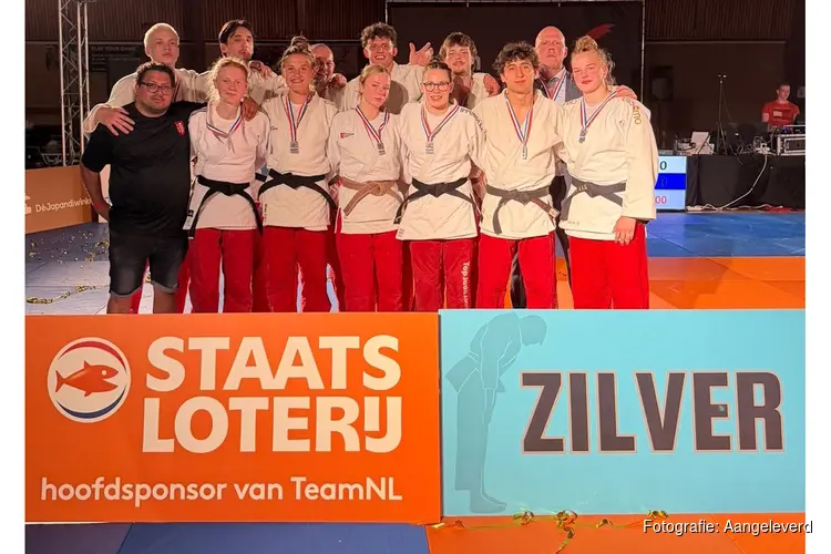 TopJudo Amsterdam pakt het zilver op het NK Senioren Mixteams