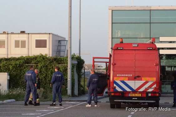 Mogelijke vrijgekomen chloordamp bij Westpoortweg in Amsterdam