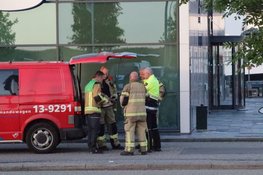Mogelijke vrijgekomen chloordamp bij Westpoortweg in Amsterdam