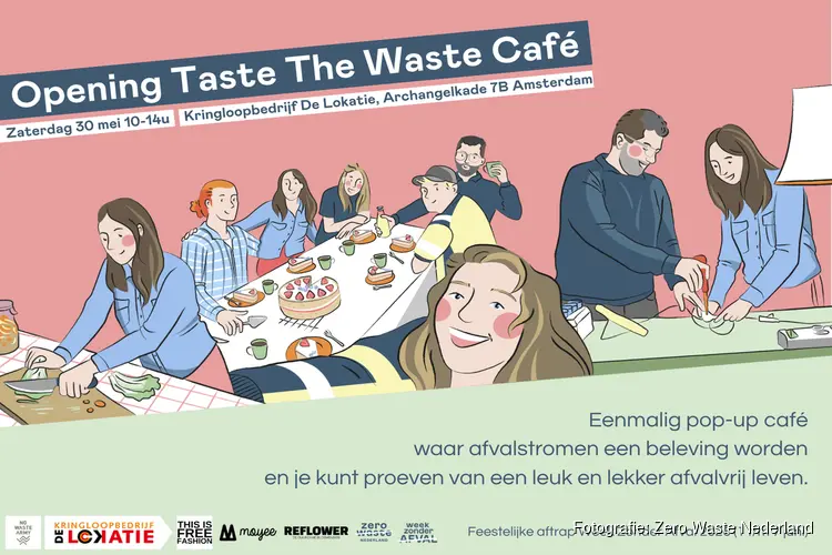 Taste The Waste Café opent als eenmalige pop-up de Week Zonder Afval 2026