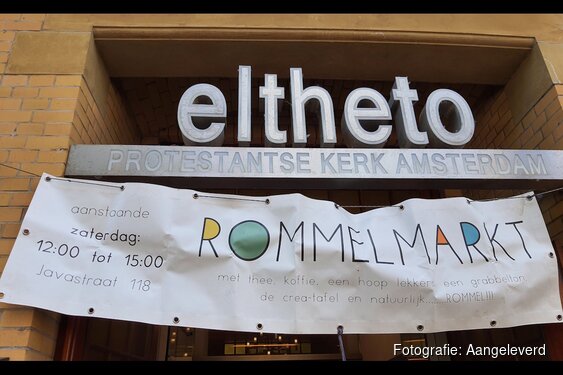 Rommelmarkt in Elthetokerk op 27 juni