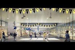 Zuidasdok opent nieuwe reizigerspassage station Amsterdam Zuid op 1 november