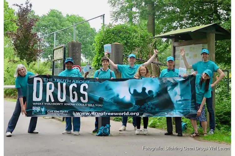 Stichting Geen Drugs Wel Leven brengt eerlijke drugsvoorlichting rondom het GNSK in Amsterdam