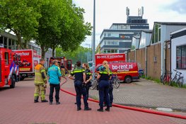Foodtruck volledig uitgebrand in Amsterdam