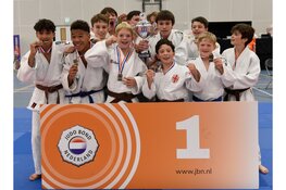 Recordwinst: vier keer podium NK Jeugdteams voor TopJudo Amsterdam