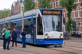 Fietser raakt gewond bij aanrijding met tram op Eerste Constantijn Huygensstraat