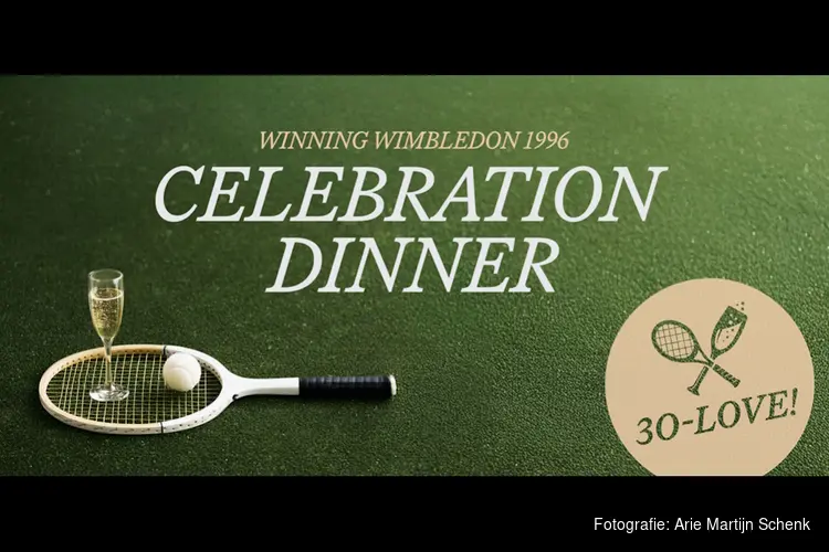 Olympisch Stadion decor voor fundraisingdiner Krajicek Foundation