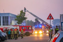 Brand in bedrijfspand Visseringweg